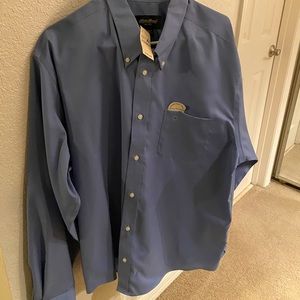 Eddie Bauer Blue Dress Shirt